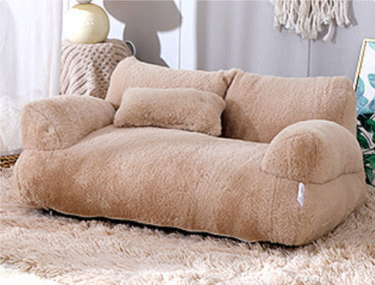 Plush Sofa Bed for Cats