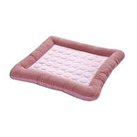 Ice Silk Cooling Mat for Dogs and Cats Rosa