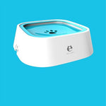 Anti-Spill Floating Water Bowl for Dogs and Cats Azul