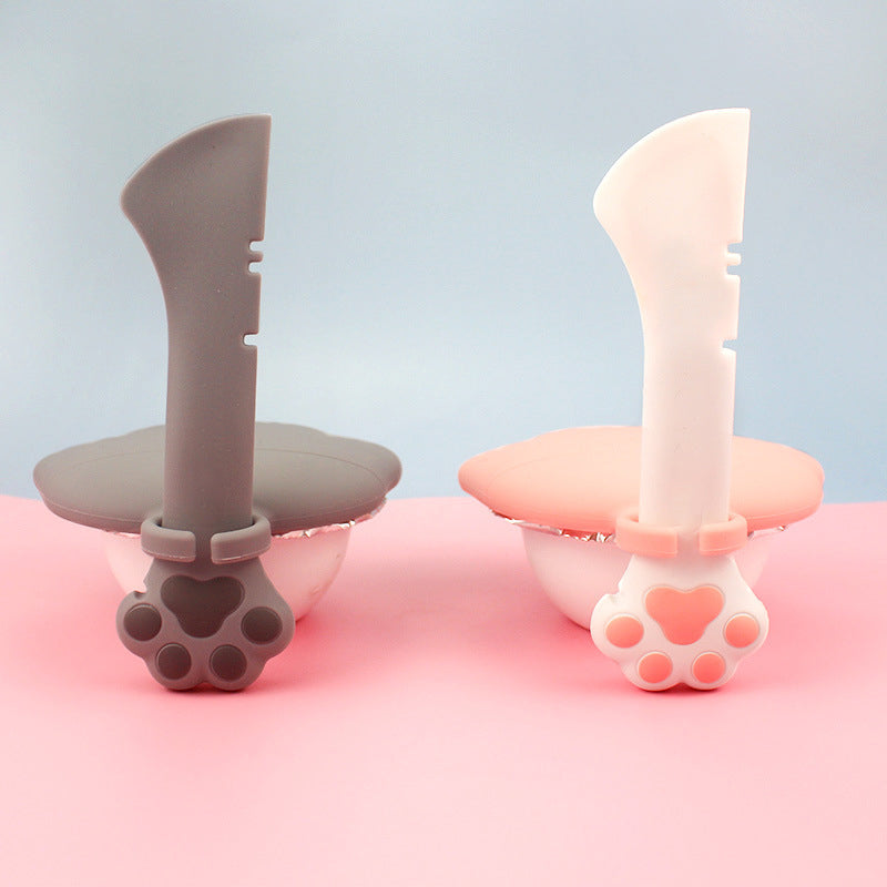 Cat Paw Canned Food Scoop and Lid