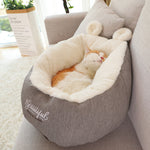 Bear Ear Sleeping Bag Bed for Dogs and Cats