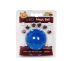 LED Rolling Laser Ball Toy for Cats Azul