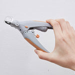 Pet Nail Clipper with LED Light Gris y Naranja