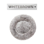 Calming Donut Bed for Dogs and Cats Gris