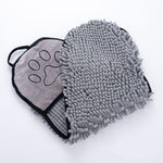 Microfiber Towel Mitt for Dogs and Cats