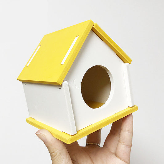 Colorful Cottage House for Hamsters