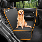 Dog Car Seat Cover Hammock Naranja