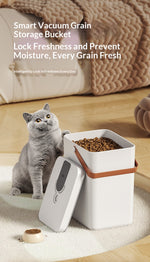 Vacuum-Seal Airtight Pet Food Container