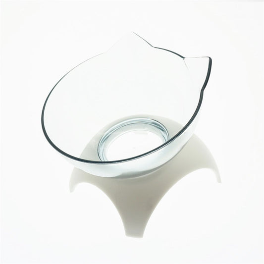 Elevated Double Bowl Stand for Cats