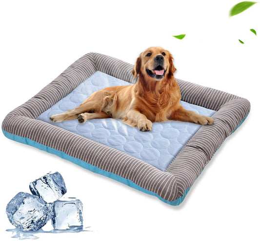Ice Silk Cooling Mat for Dogs and Cats