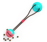 Suction Cup Tug Toy with Chew Ball for Dogs Turquesa