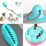 Suction Cup Tug Toy with Chew Ball for Dogs