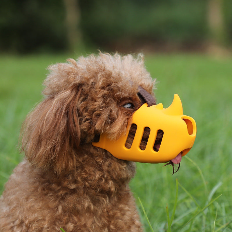 Silicone Basket Muzzle for Dogs
