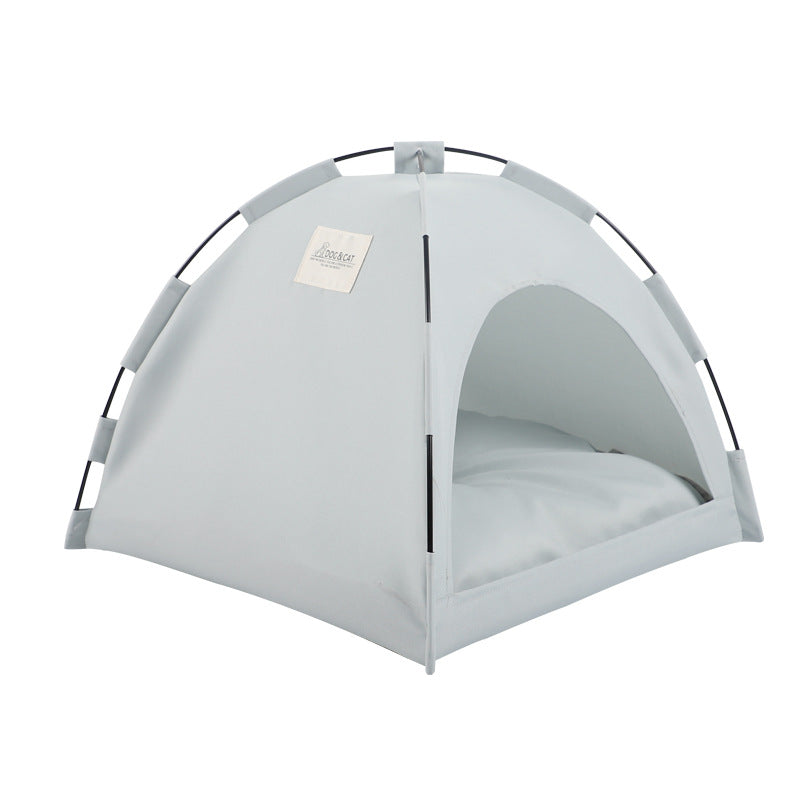 Camping Dome Tent Bed for Dogs and Cats