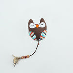 Catnip Fox Plush Kicker Toy for Cats