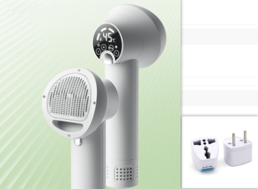 Professional Pet Hair Dryer with Brush