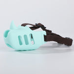Silicone Basket Muzzle for Dogs color