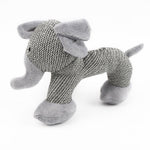 Plush Animal Squeaky Chew Toy for Dogs Elefante