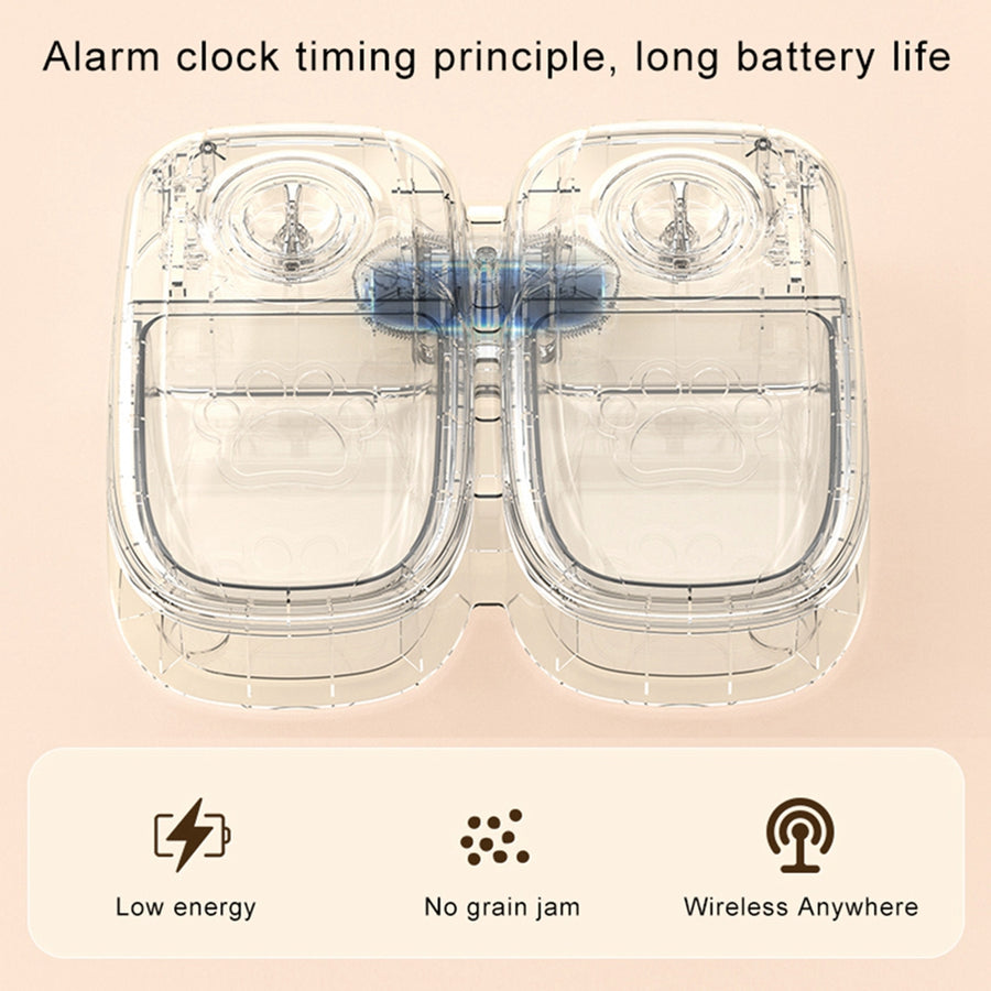 Programmable Automatic Pet Feeder for Dogs and Cats